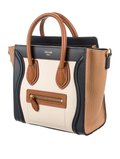 celine nano luggage tote price malaysia|Celine shoulder luggage tote price.